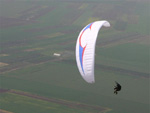  White Lambada flying near Tavor