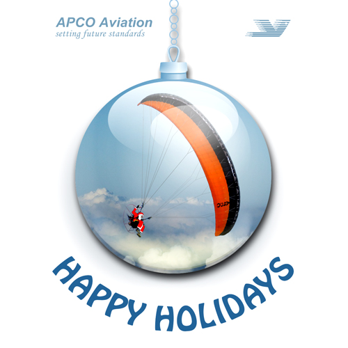 HAPPY HOLIDAYS from the Apco Team
